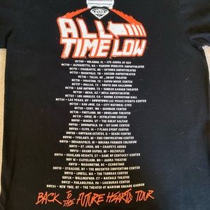 All Time Low Back To The Future Hearts Tour Shirt